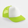Kids' cap - MOD. B645b:Lime Green, 100% polyester, White, One Size